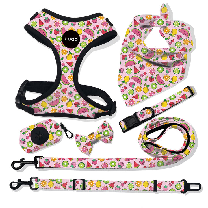 Unleash Adventure with the Pet Breathable Dog Harness Leash Set