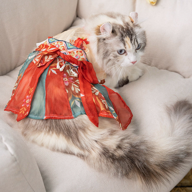 Cat Skirt Princess Style Pet