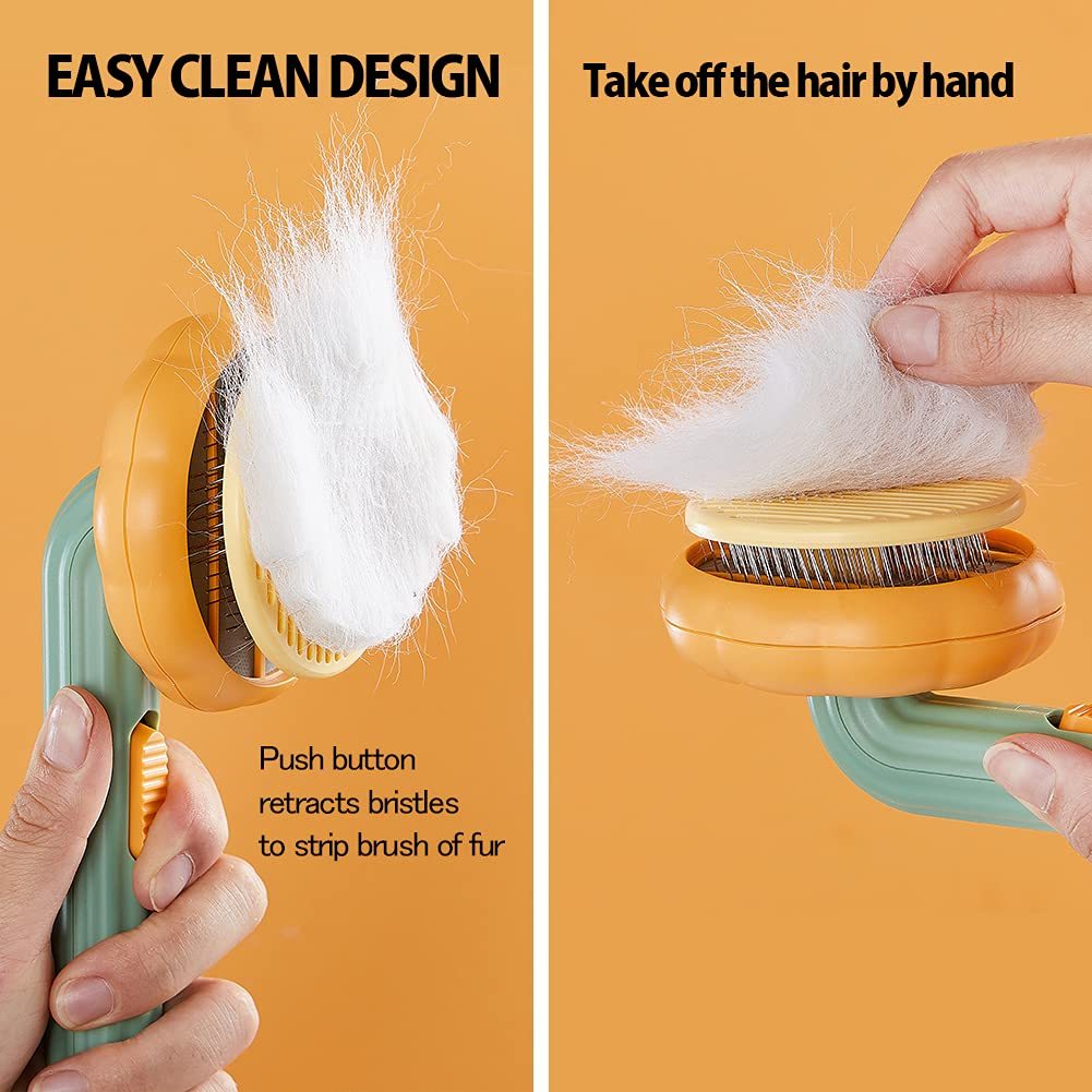 Pet Grooming Self Cleaning Slicker