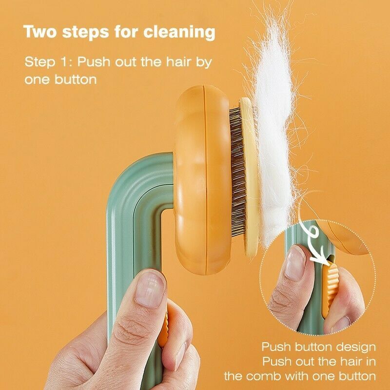 Pet Grooming Self Cleaning Slicker