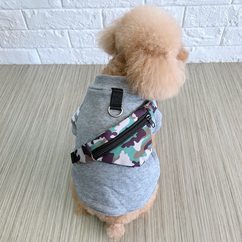 Cotton Coat Two Feet Hoodie Pet Clothes