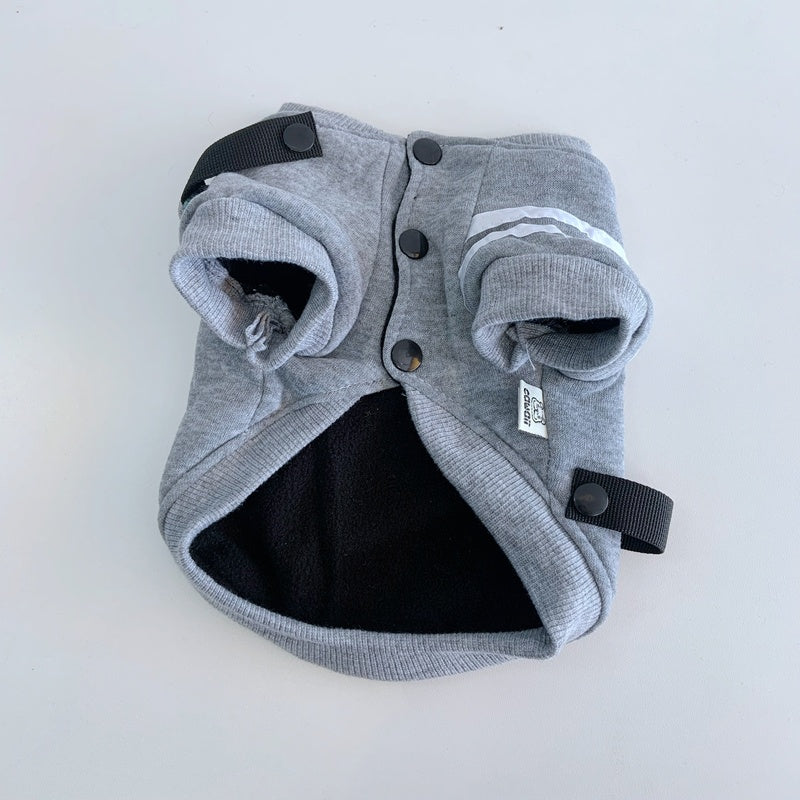 Cotton Coat Two Feet Hoodie Pet Clothes