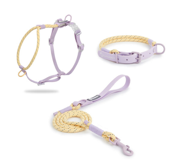 Solid Color Fashion Dog Hand Holding Rope