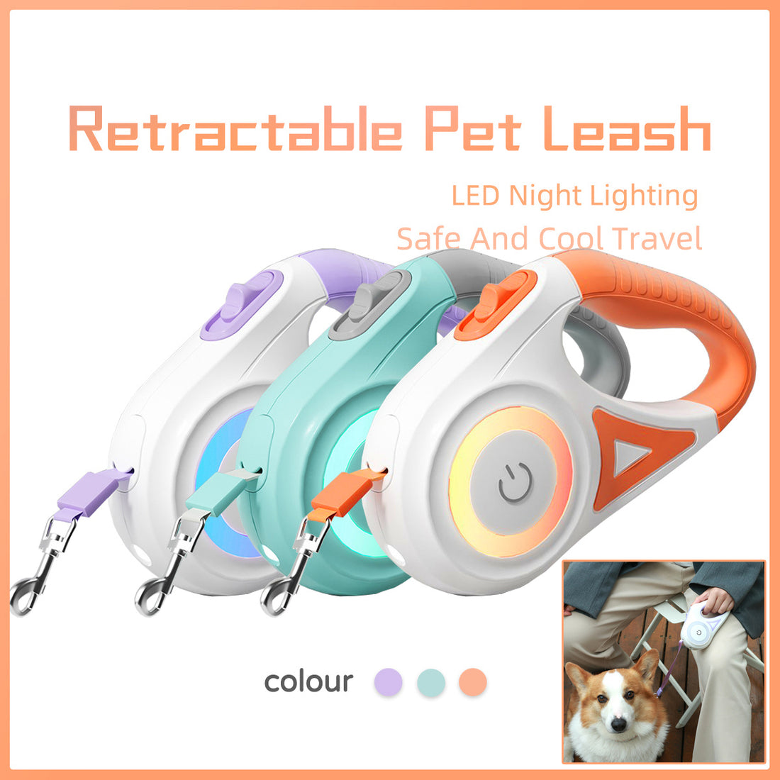 Dog Leash Retractable Leash