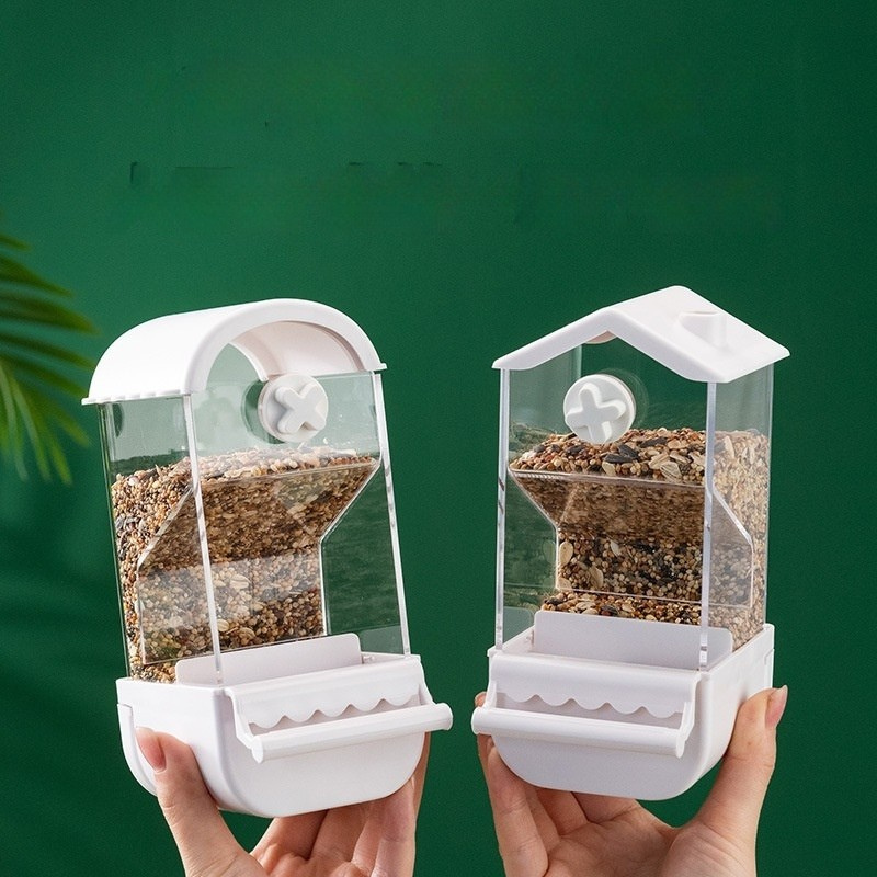 Parrot Automatic Pet Feeder Food Container