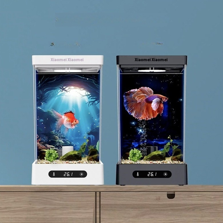 Special Cylinder Small Fish Tank