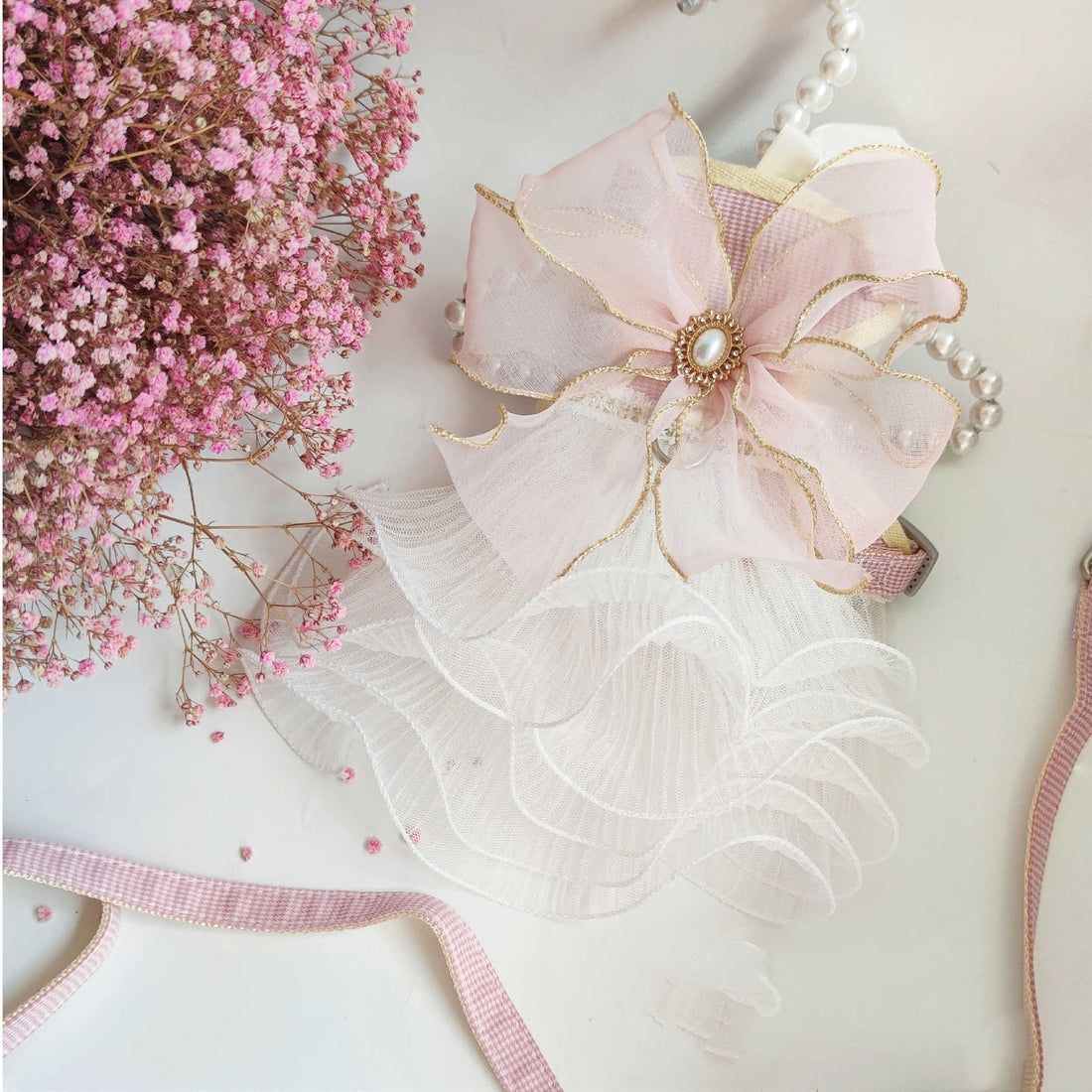 Layers Of Yarn Pet Leash Cat