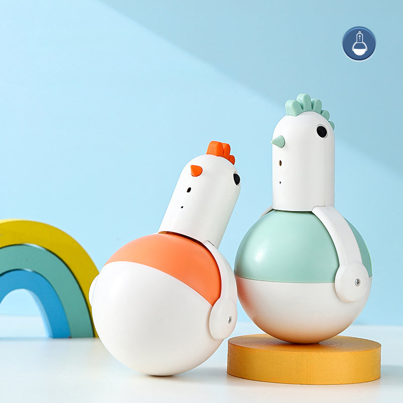 Electric Cat Toy Chicken Glass