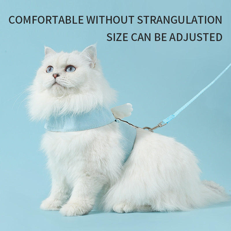 Adjustable Pet Cat Leash Set